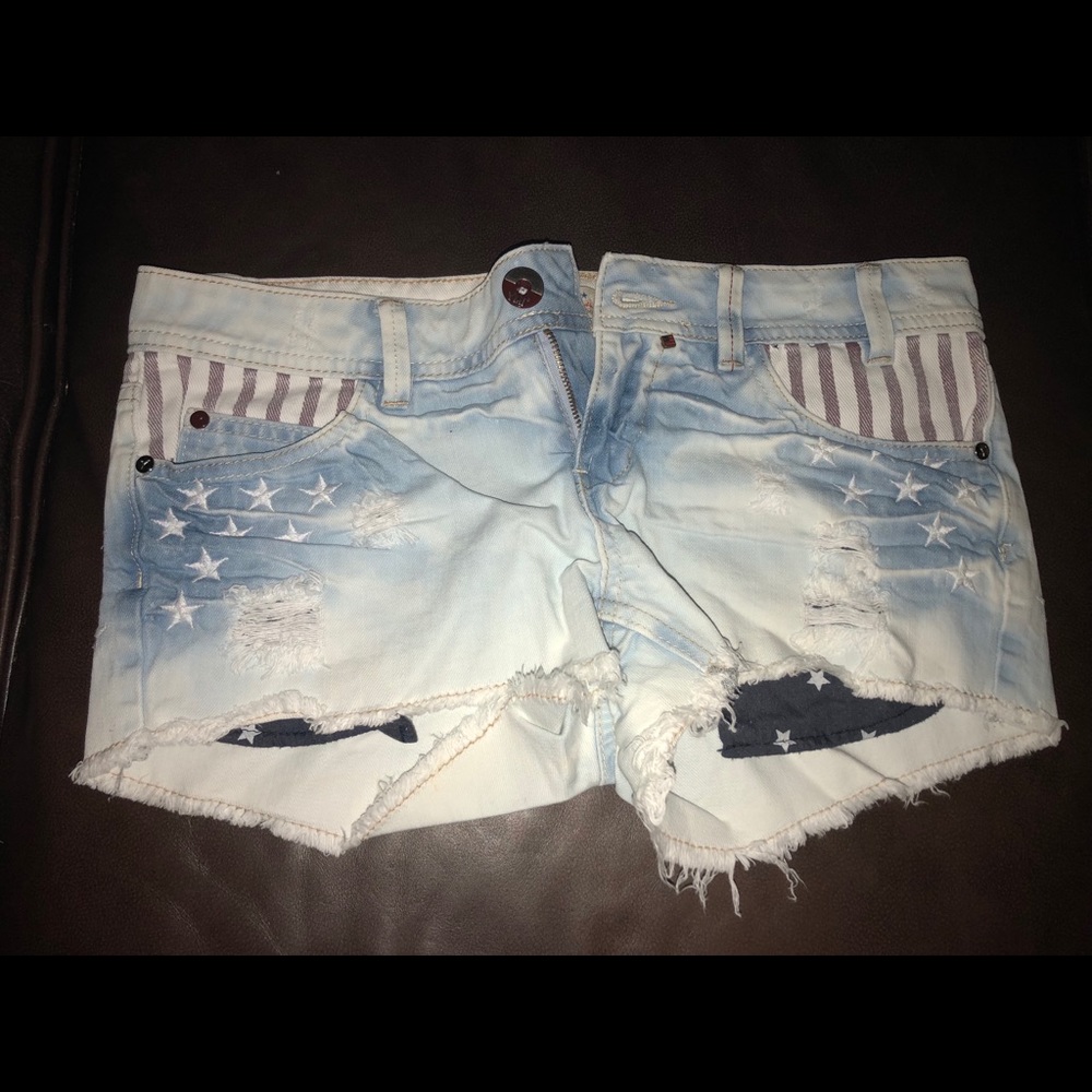 jean shorts